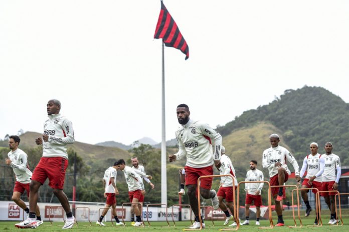 Para tomar cuidado! Veja os pendurados do Flamengo para a decisão contra o São Paulo