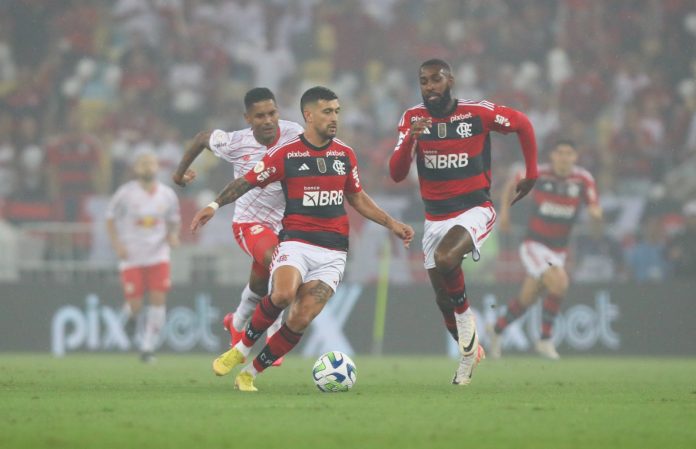 Autor do gol contra o Bragantino, Arrascaeta ressalta importância do resultado: 'Para nós, era uma final'