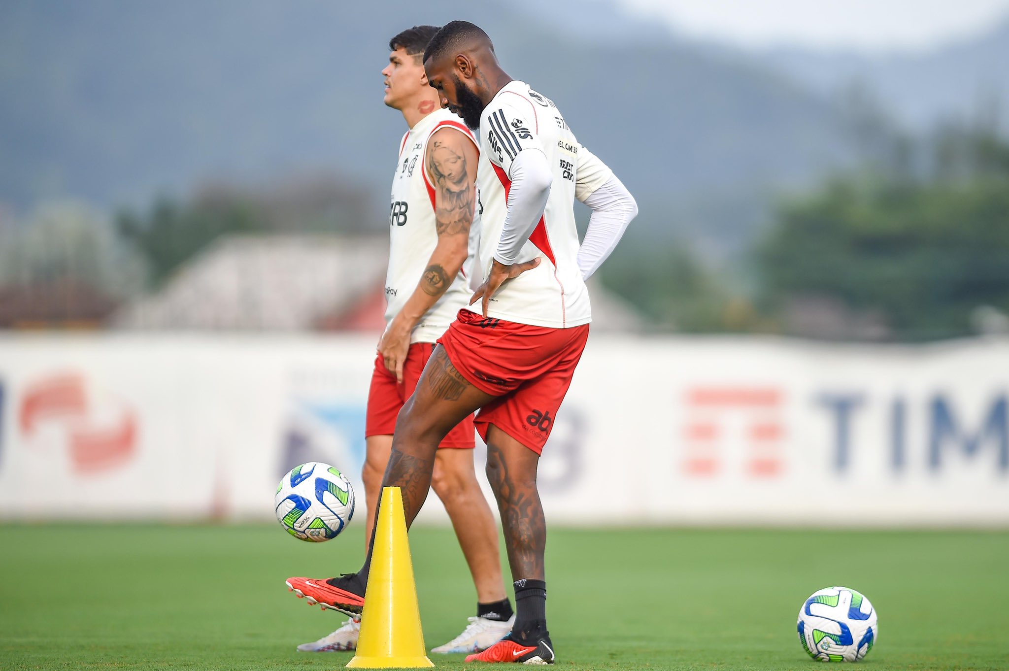 Flamengo segue preparação para a partida com Bragantino 