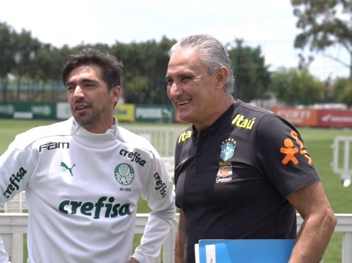 Comentarista compara Tite e Abel Ferreira: 'São dois grandões'