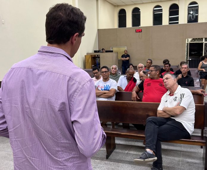 Grande ação! Flamengo promove palestra sobre saúde masculina em conscientização ao Novembro Azul