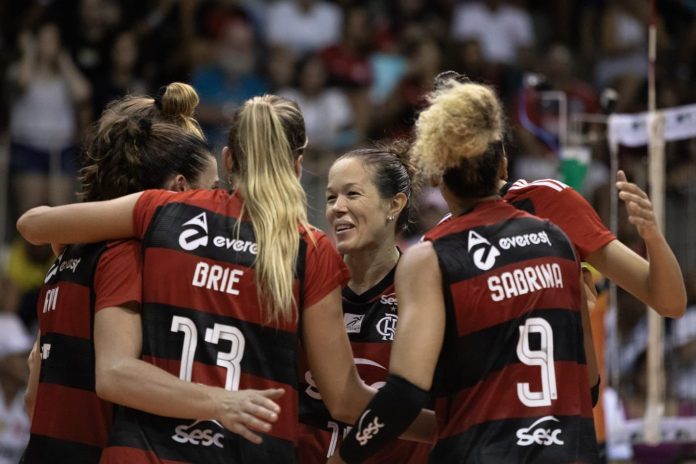 Líder absoluto, Sesc RJ Flamengo tem clássico pela frente na Superliga Feminina