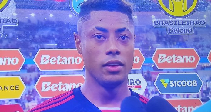 Bruno Henrique comemora vitória contra o São Paulo: 'Importante pontuar dentro de casa'